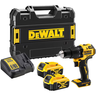 Masina de gaurit si insurubat cu percutie DEWALT DCD709M2T-QW