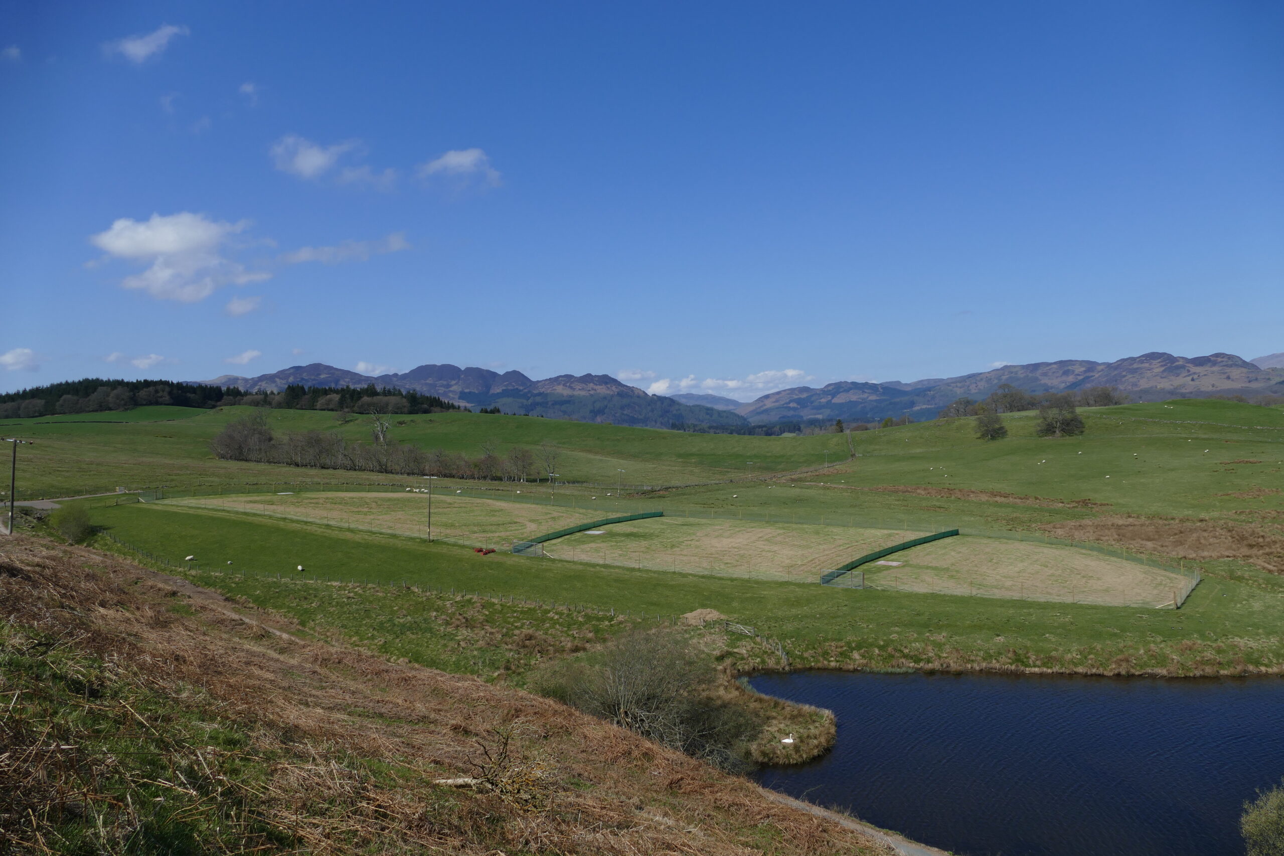 Comrie Dog Park secure private dog field in Crieff, PH6 2JE