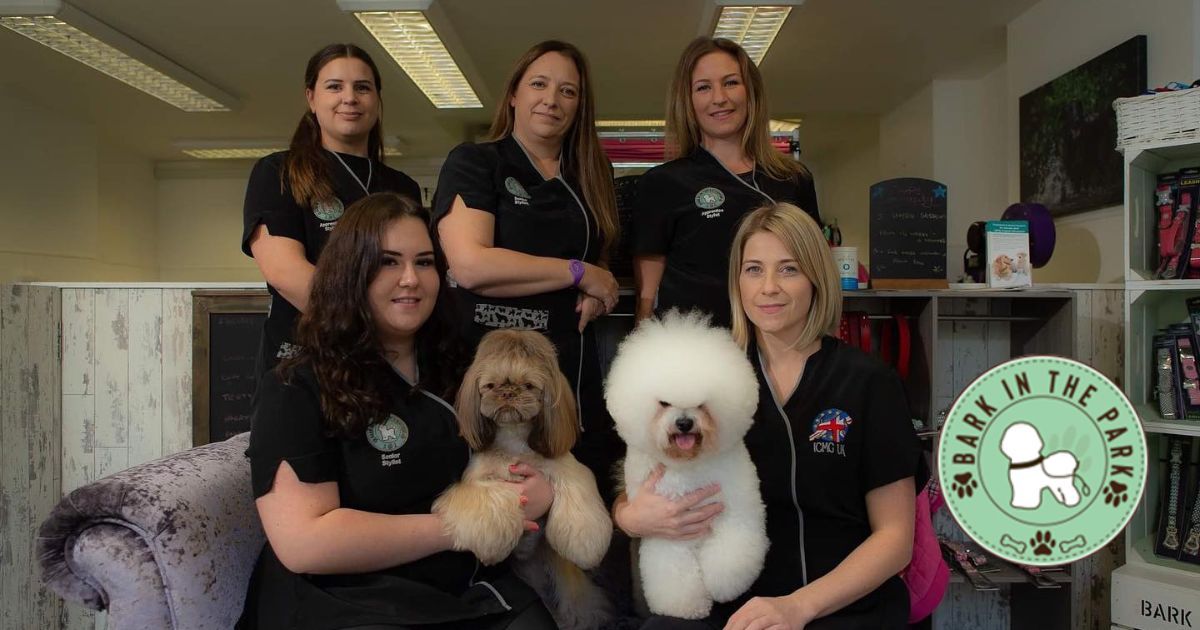 Bark In The Park Kay's Boutique secure private dog field in Camberley, GU17 0AB