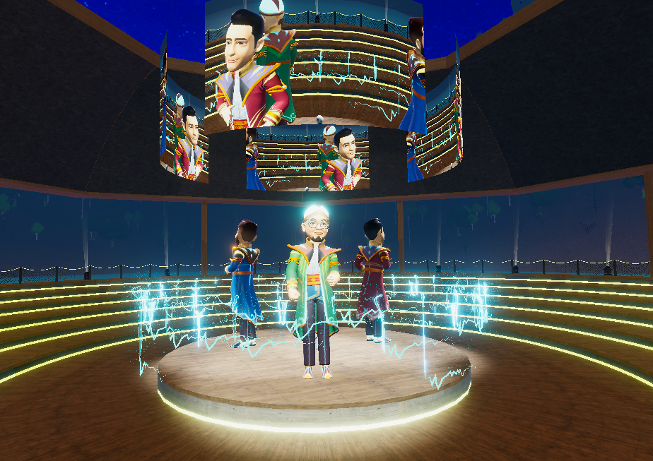 Konser Virtual Kemerdekaan di metaNesia