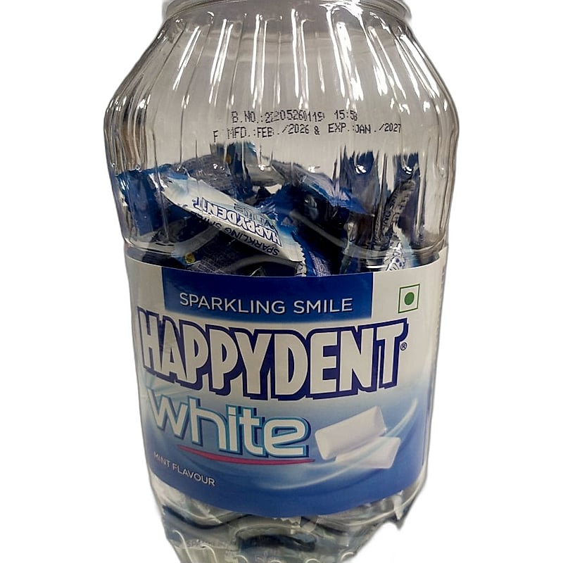HAPPYDENT WHITE SPARKLING SMILE MINT FLAVOUR 462GMS
