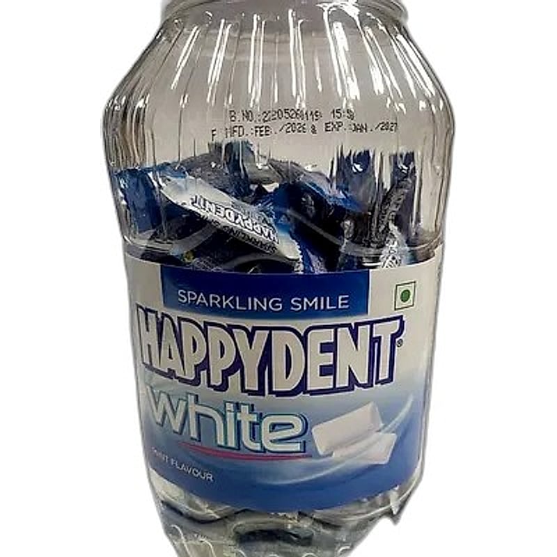 HAPPYDENT WHITE SPARKLING SMILE MINT FLAVOUR 462GMS
