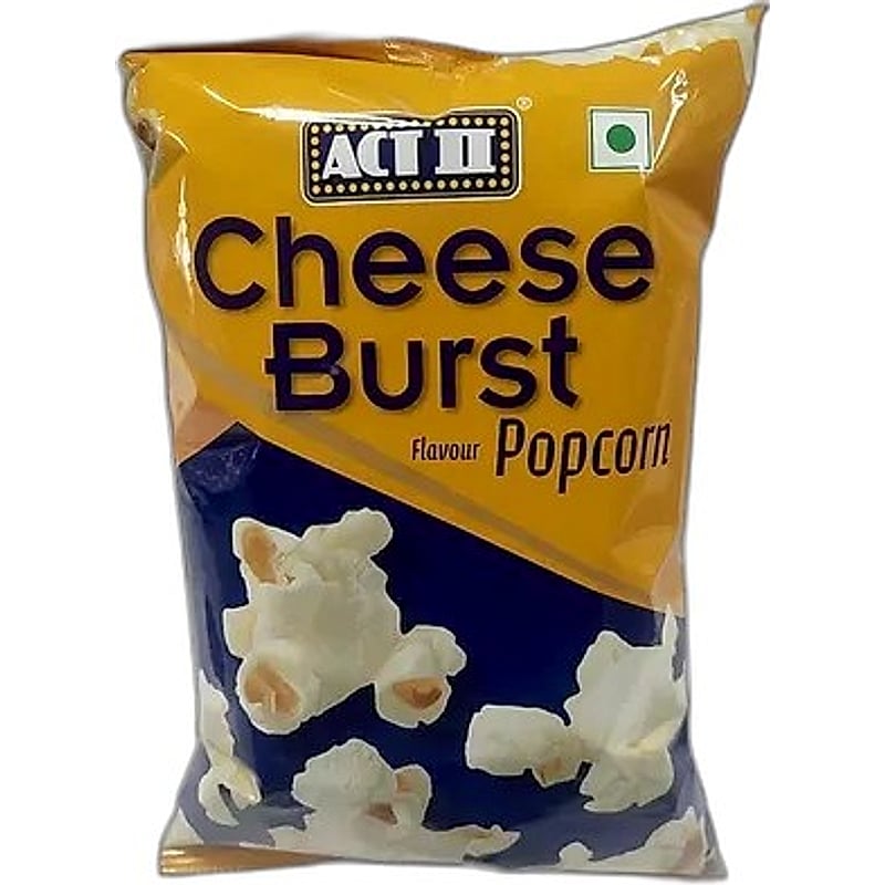 ACT2 READY TO EAT CHEESE BURST FLAVOUR POPCORN 45GMS