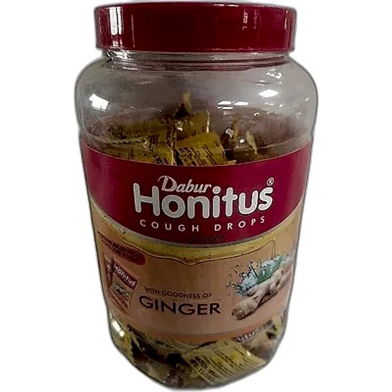 DABUR HONITUS COUGH DROPS GINGER 1JAR