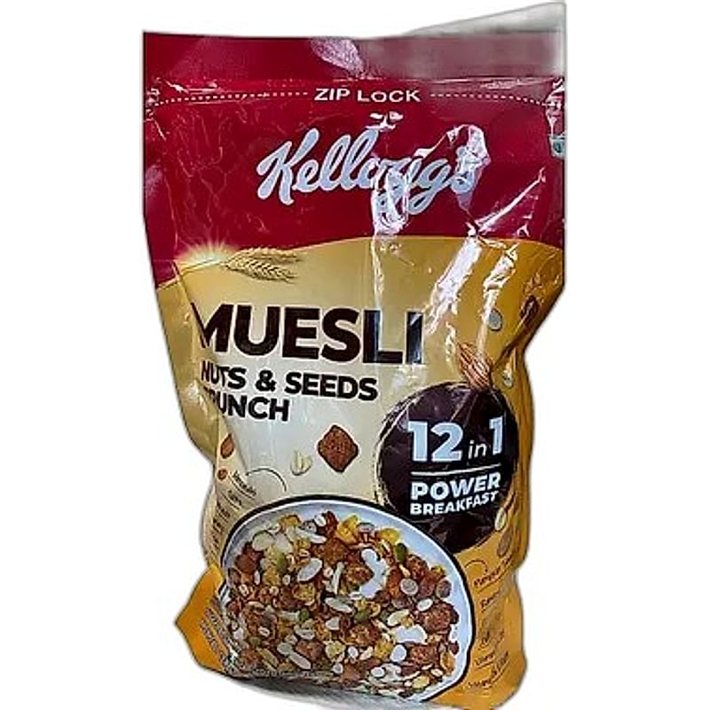 kelloggs muesli nuts and seeds crunch 950gms