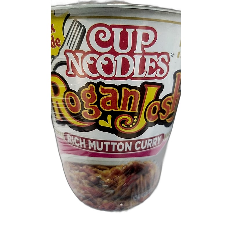 NISSIN CUP NOODLES ROGAN JOSH 70GMS 60RS