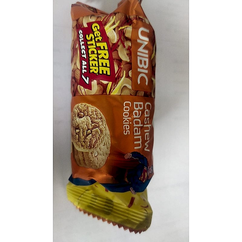 UNIBIC CASHEW BADAM COOKIES 50GMS 10RS