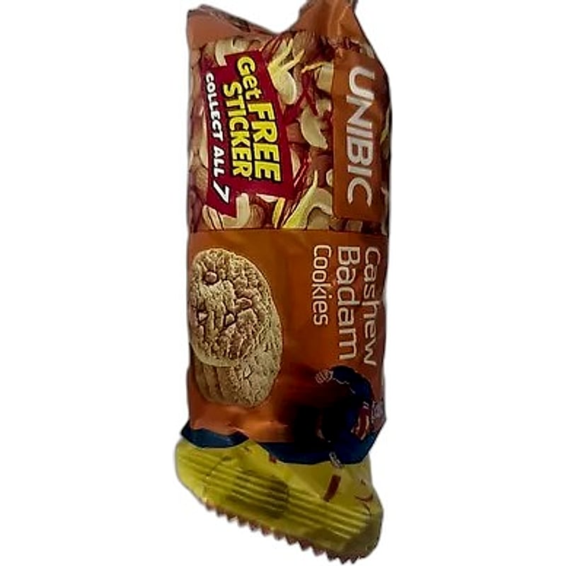 UNIBIC CASHEW BADAM COOKIES 50GMS 10RS