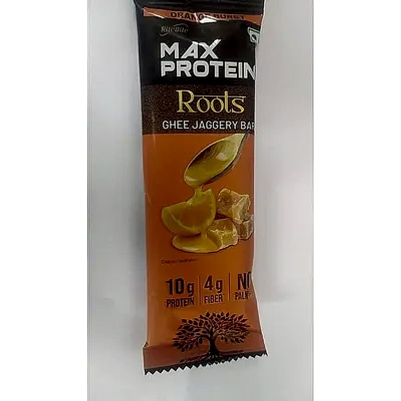Max Protein Roots Ghee Jaggery Bar Coffee Mocha 45gm