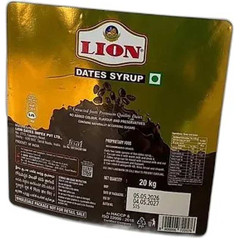 Lion Dates syrup 20kg