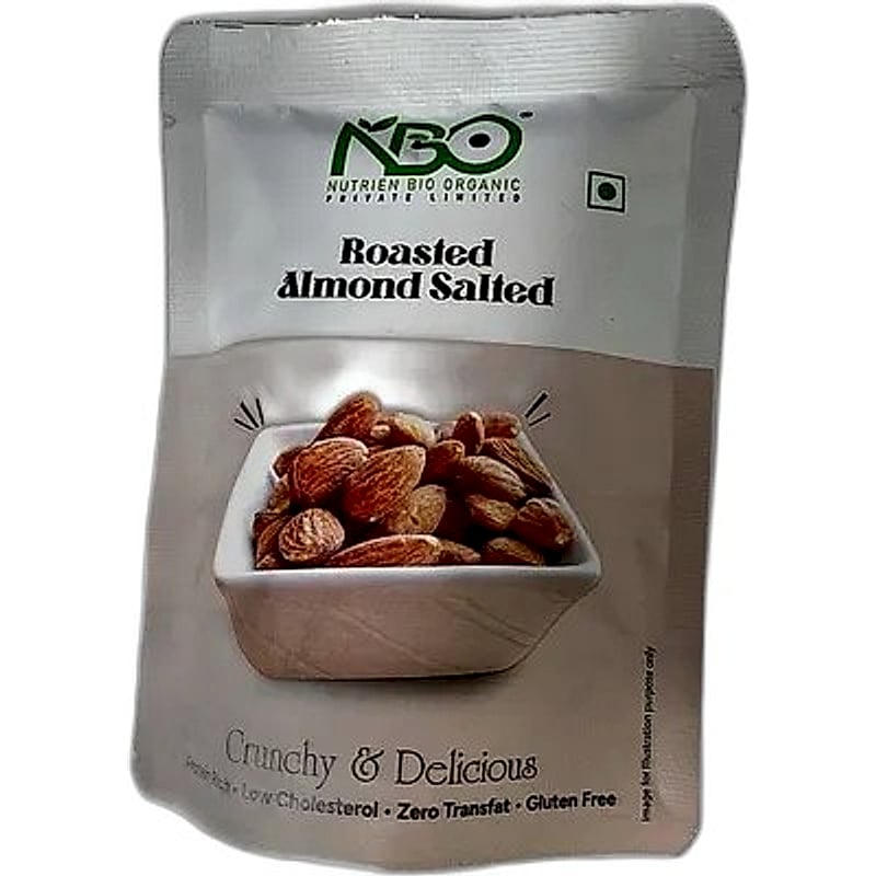 Nutrien Bio Organic Roasted Almond Salted 23gms