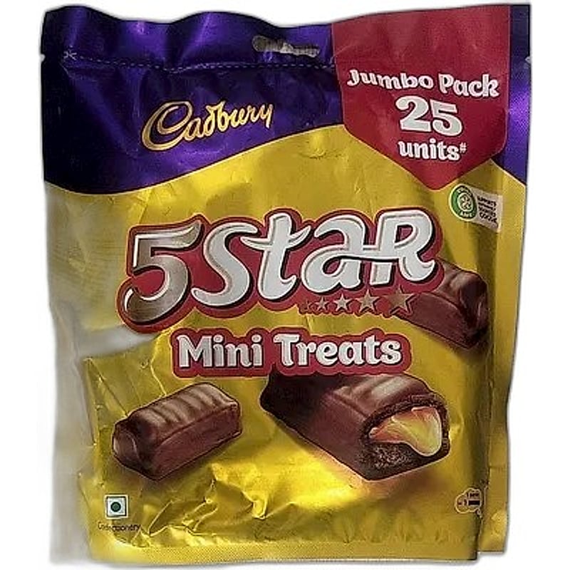 Cadbury 5 Star Mini Treats 25 units