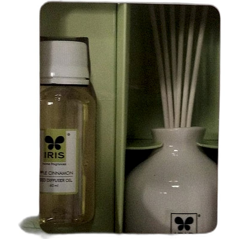 Iris Home Fragrances Reed Diffuser Set Apple Cinnamon