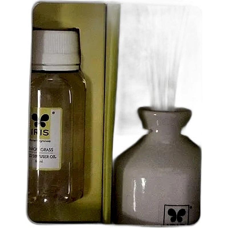 Iris Home Fragrances Reed Diffuser Set Lemon Grass