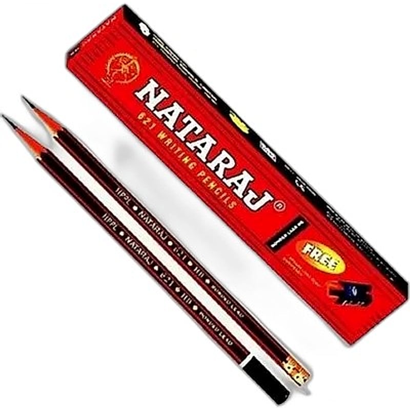Natraj Pencil 621 HB- Pack of 10 Pencil