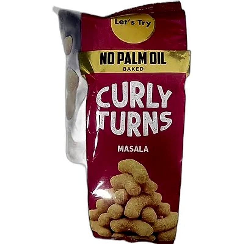 Lets Try Curly Turns Masala 57g