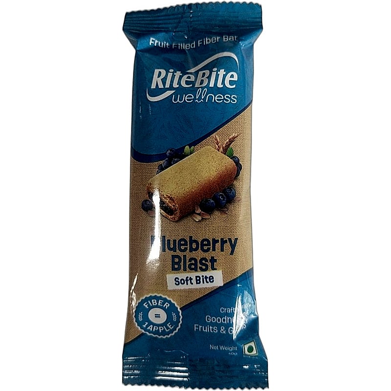 Rite Bite Wellness Blueberry Blast 40g