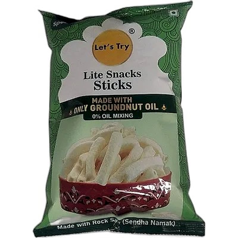 Lets Try Lite Snacks Sticks 57g