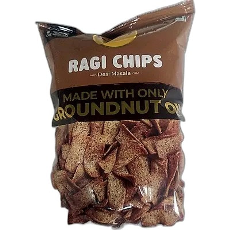 Lets Try Ragi Chips Desi Masala 60g