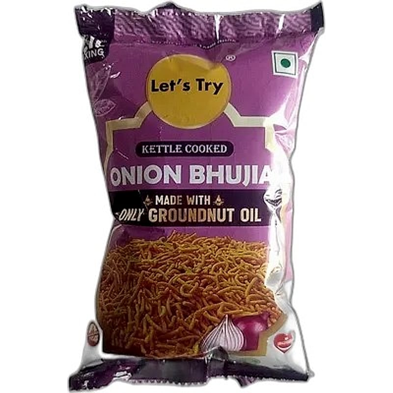 Lets Try Kettle Cooked Onion Bhujia 30g