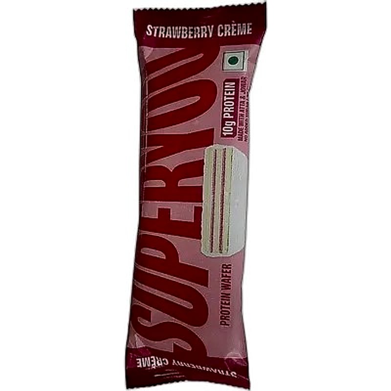 Super You 10g Protein Wafer Strawberry Creme 40g Mrp 60