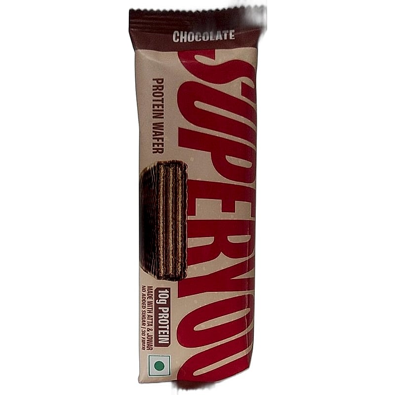 Super You 10g Protein Wafer Chocolate 40g Mrp 60