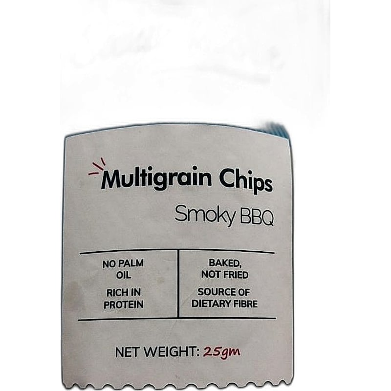 Snackible Multigrain Chips Smoky BBQ 25g Mrp 30rs