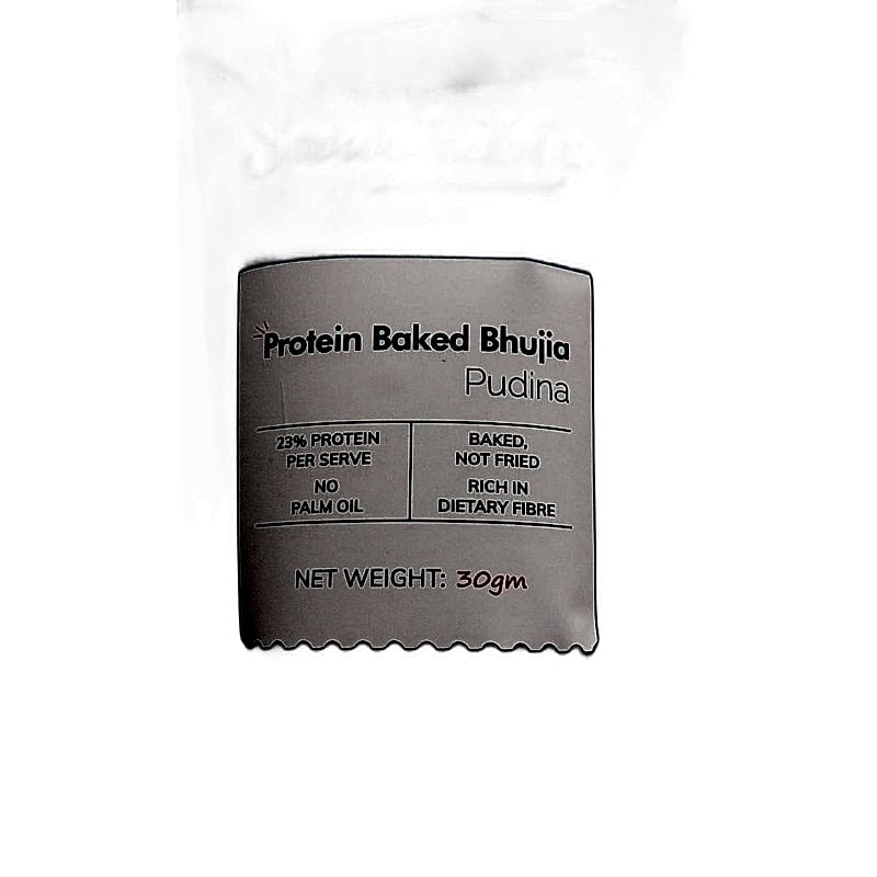 Snackible Protein Baked Bhujia Pudina 30g Mrp 34rs