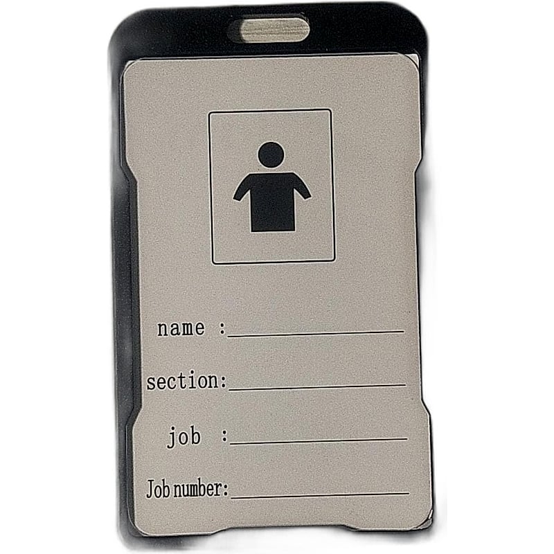 Metal ID Card Holder 1pc Mrp Rs 70
