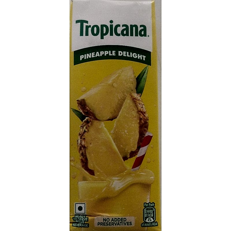 Tropicana Pineapple Delight 180ml Mrp Rs20