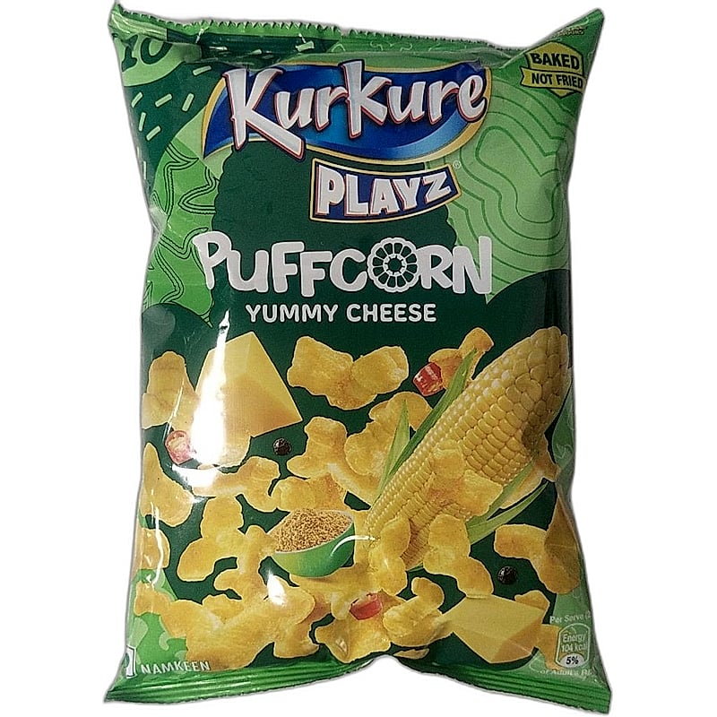 Kurkure Puffcorn Yummy Cheese 31.2g Mrp Rs10