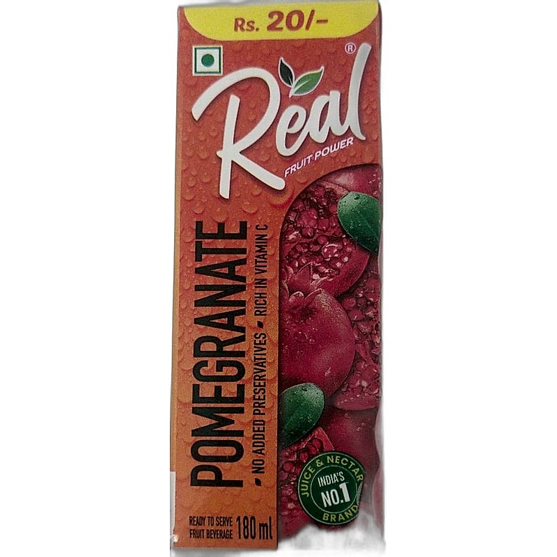 Real Fruit Power Pomegranate Fruit Juice 180 ml