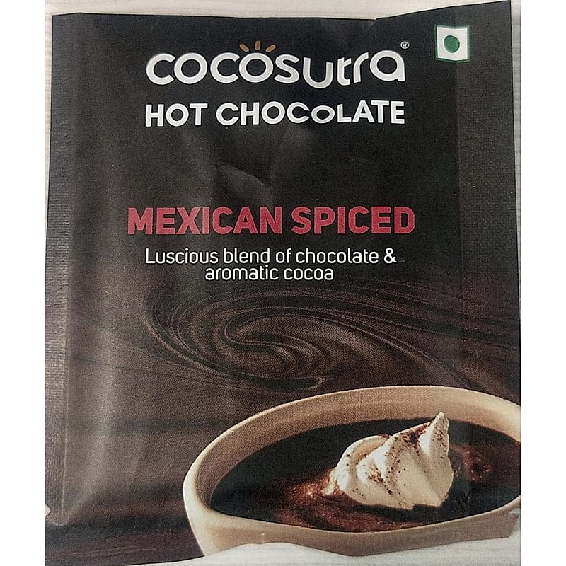 Cocosutra Hot Chocolate Mexican Spiced 20g Mrp 35 Rs
