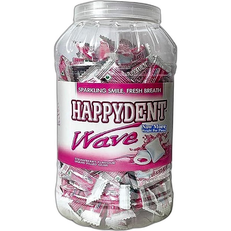 HAPPYDENT STRWBERRY SPARKLING SMILE MINT FLAVOUR 441GMS