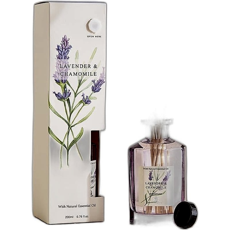 Home Centre Lavender and Chamomile Reed Diffuser Set (200ml)