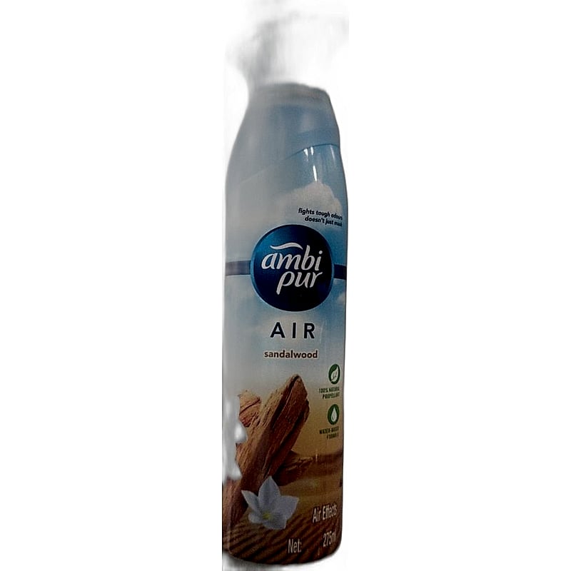 AMBI PUR AIR SPRAY SANDALWOOD 275ML MRP 299rs
