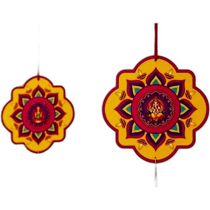 Diwali Hanging Decor Pk Of 5 HG 3360