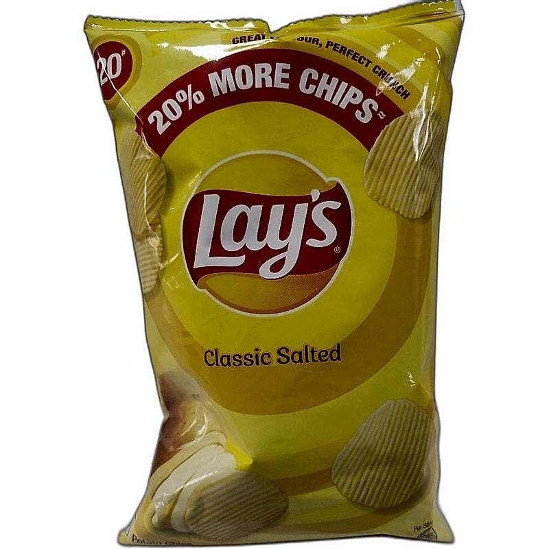 LAYS CLASSIC SALTED 50GMS