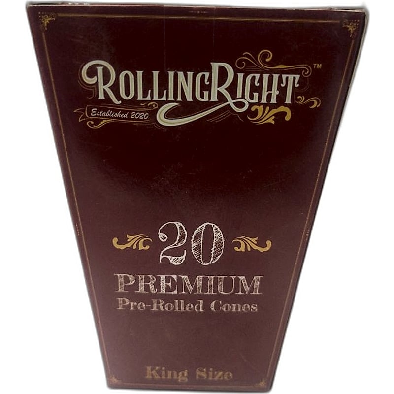 ROLLING RIGHT PREMIUM PRE ROLLED CONE 20PCS
