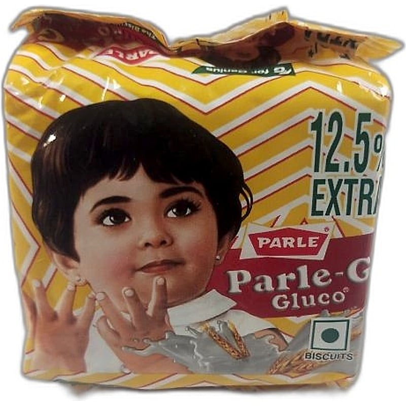 PARLE G ORIGINAL GLUCOSE BISCUITS 21GMS