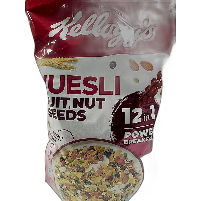KELLOGGS MUESLI FRUIT AND NUT 500GMS