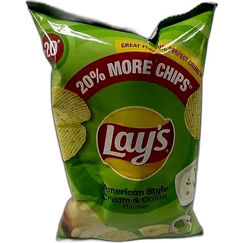 LAYS AMERICAN STYLE CREAM ONION 50GMS