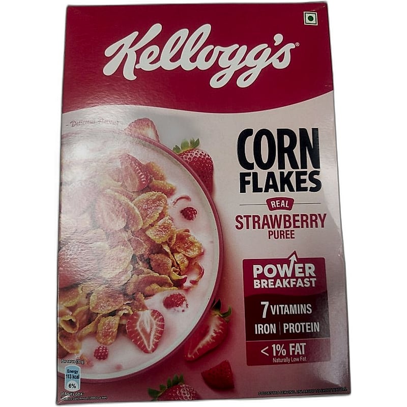 KELLOGGS STRAWBERRY CORN FLAKES 300GMS