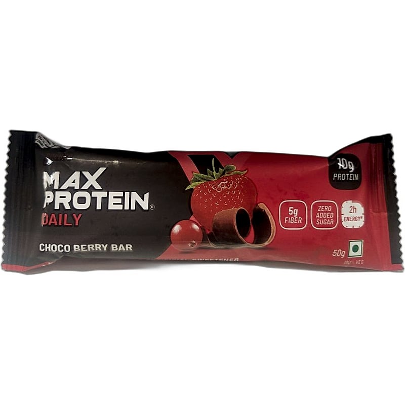 RITEBITE CHOCO BERRY BAR 50GMS