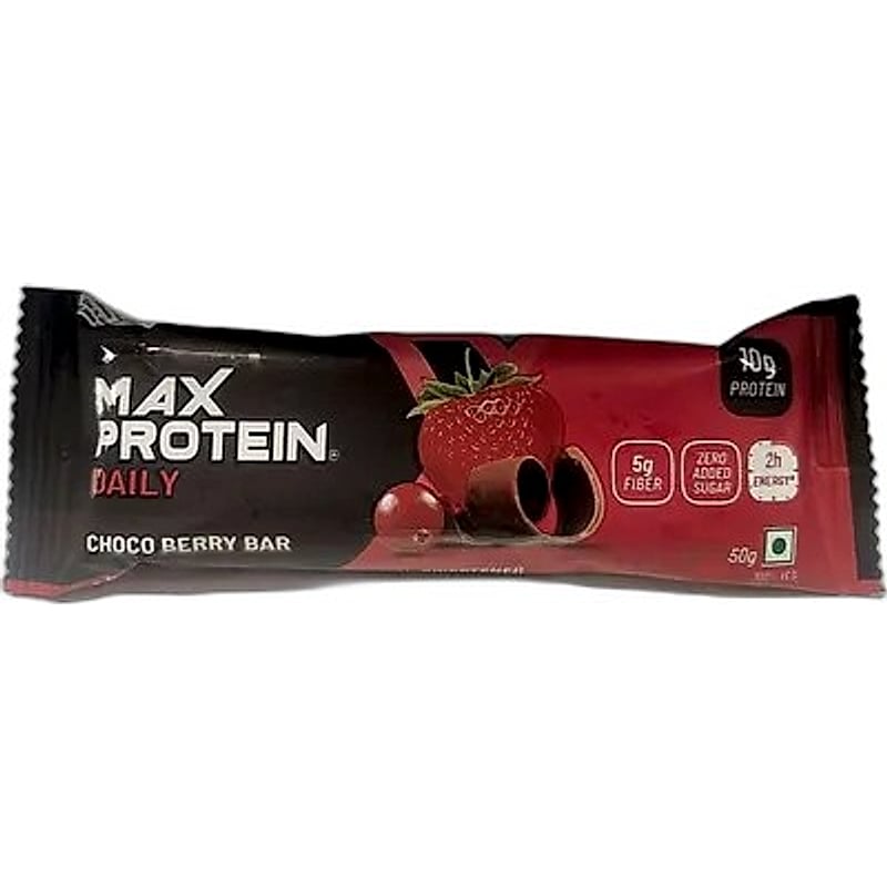 RITEBITE CHOCO BERRY BAR 50GMS