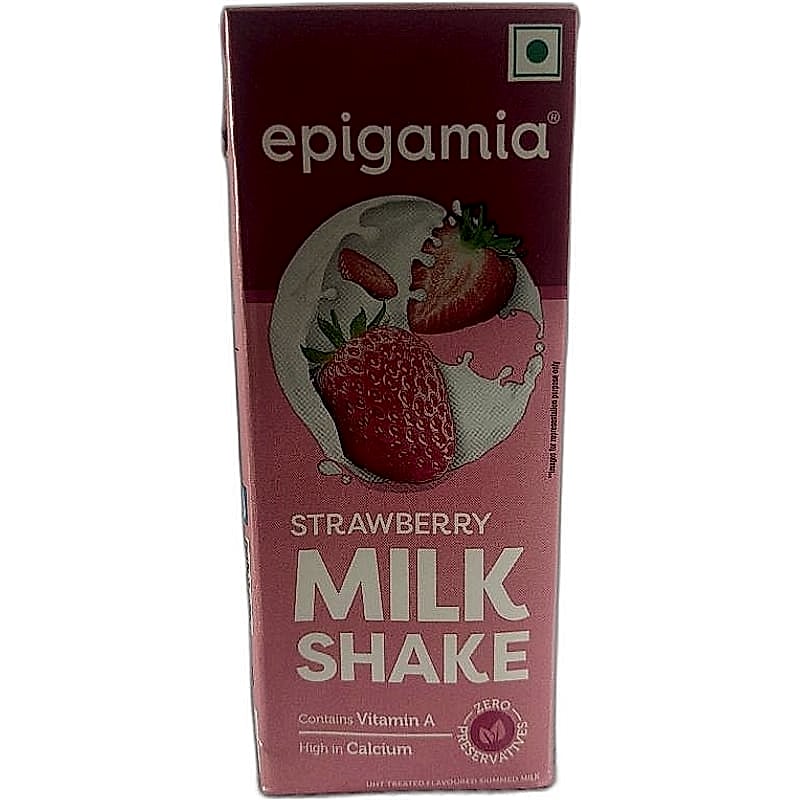 EPIGAMIA MILKSHAKE STRAWBERRY 180ML
