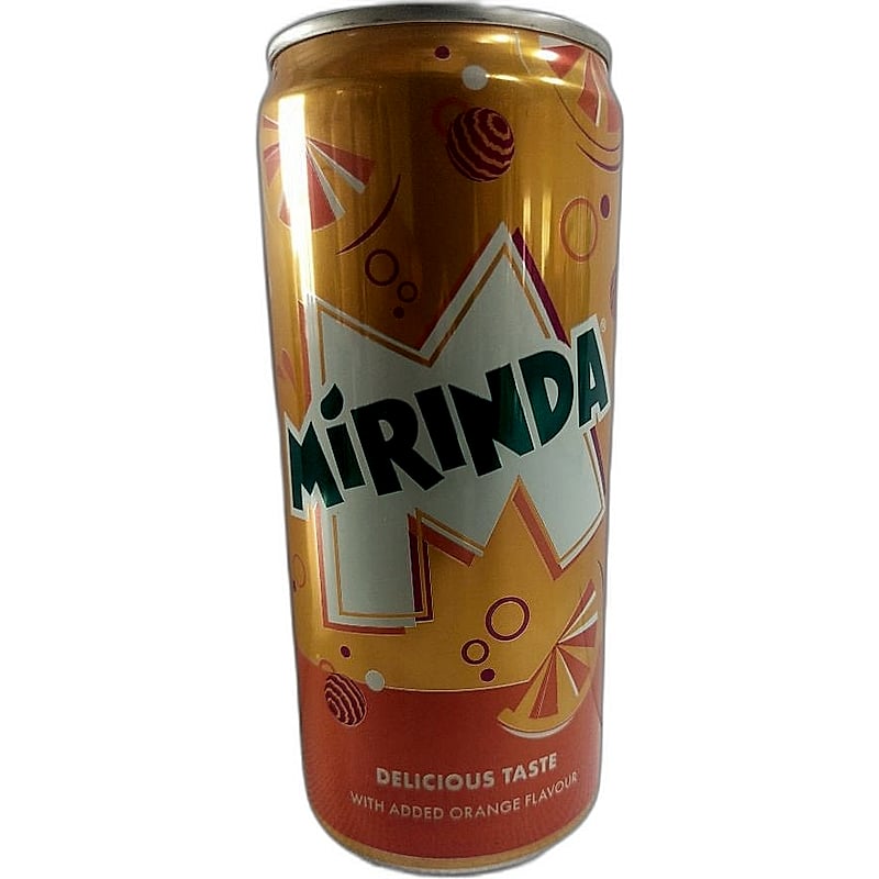 MIRINDA ORANGE DRINK CAN 330ML