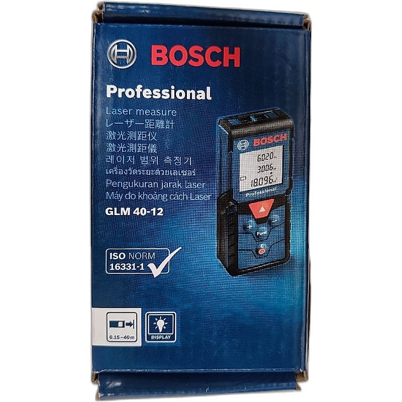 BOSCH PROFESSIONAL LASER MEASURE GLM 40-12 1PC