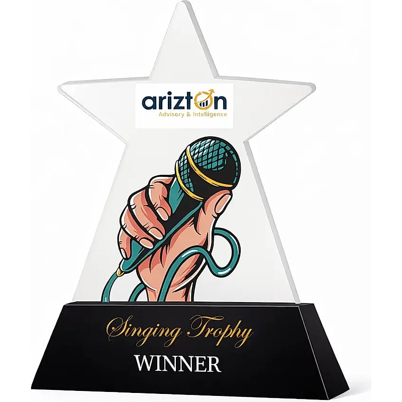 Acrylic Trophy - FT 605 - Singer