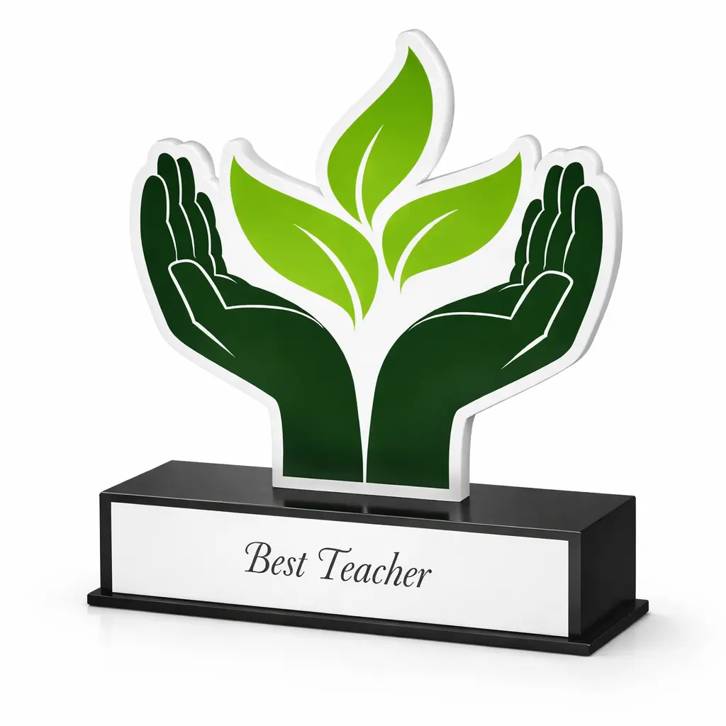 Acrylic Trophy - FT 374 - Teacher's Day